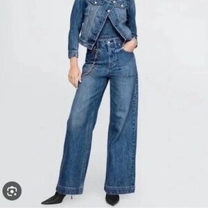 Cult Gaia Denim Flare Jeans